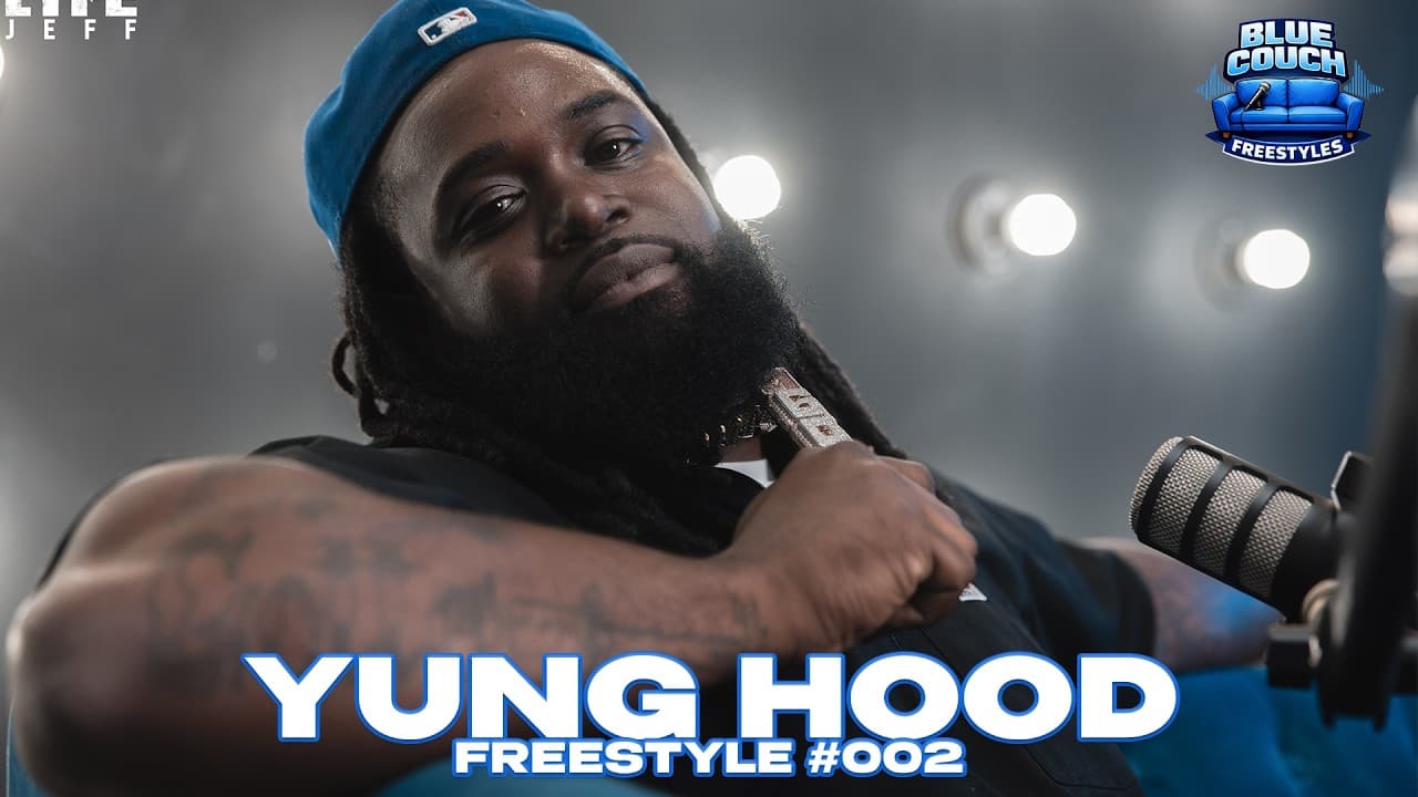 Yung Hood Goes INSANE for 20 Minute Freestyle | Blue Couch Performances | 002 |