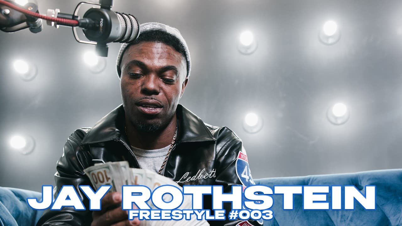 Jay Rothstein Counting Blue Hundreds During a Crazy Freestyle | Blue Couch Performances | 003 |
